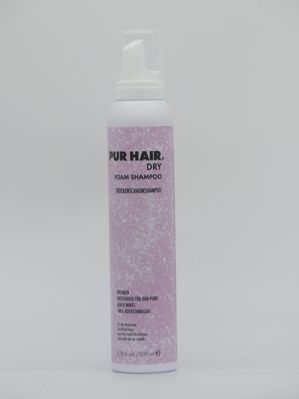 Dry foam shampoo wijzijnkapper.nl